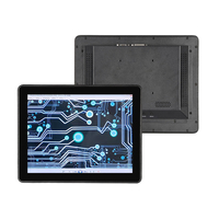 Monitor Táctil Industrial de 12.1 Pulgadas con Interfaz VGA HDMI para Control de Maquinaria Industrial