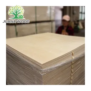 แผ่นไม้อัด Basswood เกรดอากาศยานสำหรับการตัดด้วยเลเซอร์งานอดิเรกหัตถกรรมวัสดุแผ่นไม้บาสวู้ด1.5มม. 2มม. 3มม. โรงงานในจีน