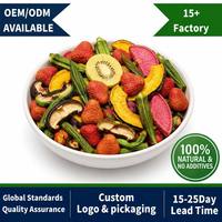 Bulk Baby Fruit Snacks Gedroogd Gemengd Fruit, Op Het Tafelblad Smeltend, Zonder Toegevoegde Suiker, Gezonde Gedroogde Groenten, Gedroogd Fruit