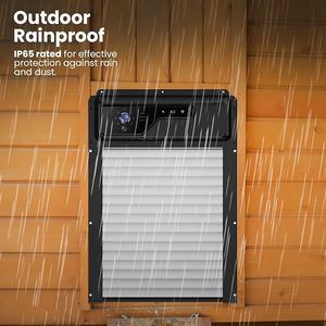 Porte automatique de <span class=keywords><strong>poulailler</strong></span> Wi-Fi avec caméra HD, télécommande à énergie solaire et minuterie, alarme, capteur anti-piège. - Product Image 6