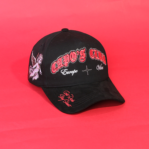 Cappello da Baseball a 5 Pannelli Unisex 2026 Corridos Tumbados, Moda Streetwear con Ricamo Personalizzato di Alta Qualità - Product Image 2