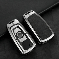 Nouvel étui pour clé de voiture en alliage de zinc et cuir pour Dongfeng Tianlong KL KC VL KX VR Tianjin, accessoires intérieurs de voiture