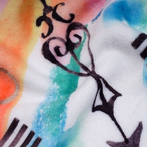 Tissu pelucheux élastique en polyester velours super doux pour bébé, double face, en polaire, imprimé personnalisé - Product Image 3