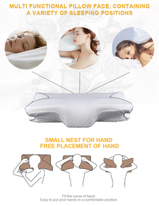 Almohada de Espuma Viscoelástica con Forma de Mariposa para el Apoyo del Brazo - Soporte Cervical sin Presión para Dormir de Lado - Product Image 1