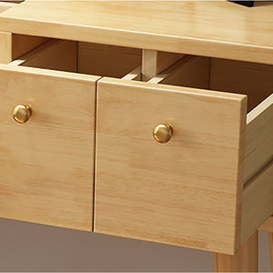 Table de toilette moderne et abordable avec rangement, <span class=keywords><strong>coiffeuse</strong></span> en <span class=keywords><strong>bois</strong></span> pour filles, commode vintage simple avec miroir pour chambre à coucher - Product Image 5