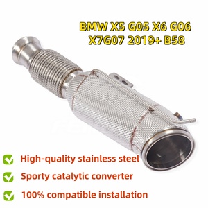 Vendita Diretta dalla Fabbrica: Tubo <span class=keywords><strong>di</strong></span> <span class=keywords><strong>Scarico</strong></span> ad Alto Flusso per BMW X5 G05 X6 G06 X7 G07 2019+ B58, Downpipe OEM, <span class=keywords><strong>Tubi</strong></span> <span class=keywords><strong>di</strong></span> <span class=keywords><strong>Scarico</strong></span> per Auto - Product Image 1