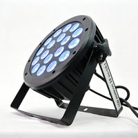 Promotion : Projecteur LED Par 200W 18 LED RGBWA+UV 5-en-1, Haute Luminosité, DMX512, Activation Sonore, Éclairage Scénique Professionnel