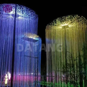 Lámpara LED Avanzada con Forma de Árbol de Sauce, Decoración Elegante para Parques con Ramas Caídas, para Decoración de Exteriores y Villas, en Venta - Product Image 5