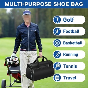 Sac <span class=keywords><strong>de</strong></span> voyage portable en toile <span class=keywords><strong>de</strong></span> haute qualité pour vêtements et chaussures <span class=keywords><strong>de</strong></span> <span class=keywords><strong>golf</strong></span>, respirant, imperméable, pour l'extérieur, 50x30x15cm - Product Image 4