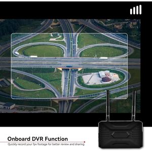 หน้าจอแสดงผล FPV 5.8GHz 4.3 "FPV ตัวรับสัญญาณ40CH 800x480 IPS แบตเตอรี่ในตัวสำหรับกล้อง FPV - Product Image 2