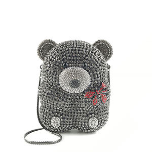 OC3687 Glitzernde Party-Clutch mit Tiermuster, abnehmbarer Kette und Magnetverschluss für Cocktailpartys, Abschlussbälle und Nachtclubs - Product Image 1