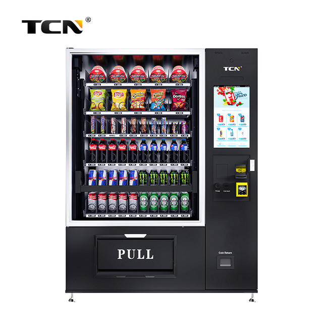 TCN Competitive Price Cupcake Healthy Food Vendor Machine Egg Sandwich Fruit Salad Vending Machine