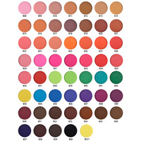 Palette d'ombres à paupières métalliques très pigmentées, mates et chatoyantes Palette d'ombres à paupières de couleurs naturelles mélangeables de longue durée