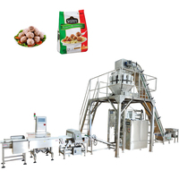 Máquina Automática para Formar, Llenar, Pesar, Sellar y Envasar al Vacío Bolsas de Alimentos, Verduras y Alimentos Congelados