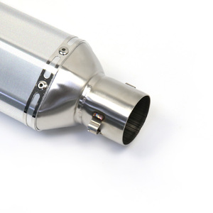 Escape Moto Exhaust Pipe <span class=keywords><strong>Racing</strong></span> Silencieux Pour yamaha dirt bike Silencieux d'échappement FZ6N FZ07 <span class=keywords><strong>FZ1</strong></span> FZ8 FZ09 YFZ450R - Product Image 4