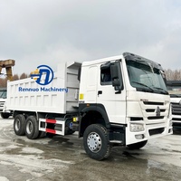 Camion à benne basculante HOWO d'occasion 6x4 8x4 à faible consommation d'énergie Rennuo Machinery Camion à benne basculante HOWO d'occasion 6x4 pour les travaux d'ingénierie municipale