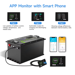 LiFePO4 Golf Cart pin 36V 48V 72V 96V 50Ah 65Ah 105ah 150AH 200AH Golf Cart pin lithium chuyển đổi Bộ dụng cụ với bộ sạc - Product Image 5
