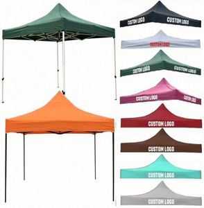 Heavy Duty Aluminum Frame 20X10 Ft <b>Canopy</b> Gazebo <b>Tent</b> Custom Logo Advertising Display Waterproof Sidewalls Oxford Fabric Free - Product Image 1