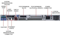Serveur en rack PowerEdge R340 Intel Xeon 64 Go DDR4 avec clé de produit Windows 11 et autocollant COA Windows 11 en stock