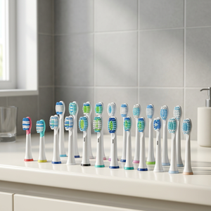 OEM Kids <b>Electric</b> <b>Toothbrush</b> <b>Head</b> Soft Nylon Bristle Replacement Brush <b>Head</b> with 1 Year Warranty Custom Logo for Household Use - Product Image 2
