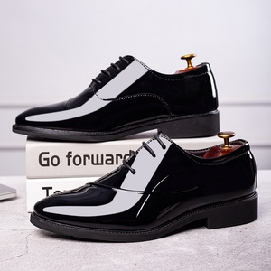 Nuove <span class=keywords><strong>Scarpe</strong></span> da <span class=keywords><strong>Uomo</strong></span> in PU di <span class=keywords><strong>Grandi</strong></span> Dimensioni, Formali e Casual, con Lacci, Traspiranti, Antiscivolo, Versatili, per Matrimoni - Product Image 4