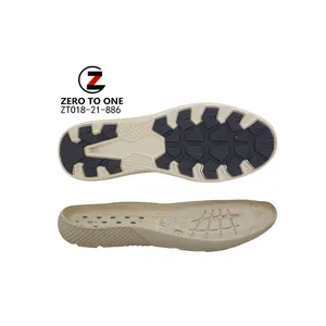 New Design Competitive Price Oem High Quality Formal Sports Eva Foam Injection Soft Materials Rubber Sole For Leather Shoes