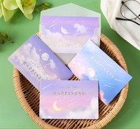 Biglietto di ringraziamento personalizzato con logo del brand, stampa su carta artistica, biglietto di auguri aziendale a doppia faccia a colori