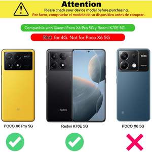 Funda Transparente de TPU Suave para Xiaomi Redmi K70E 5G, X6 Pro 5G - Product Image 4