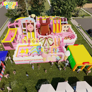 Divertido Parque Inflable de Dulces de Ensueño, Parque de Juegos Inflable, Precio de Fábrica - Product Image 3