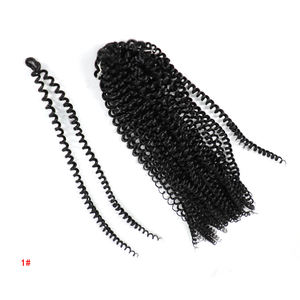 Rebecca Fashion Estensioni per Capelli Intrecciati Water Weaves <span class=keywords><strong>Passion</strong></span> 23 Pollici, Trecce Crochet, Capelli Spring Twist - Product Image 4