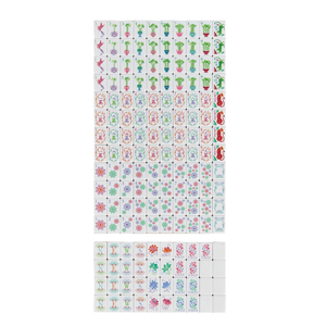 Custom 160 Pearlescent American <b>Mahjong</b> <b>Set</b> Four Layer Engraved Tiles - Product Image 4