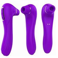 Saugvibrator Klitoris-Sauger Klitoris-Stimulator Nippel-Leck-Zunge Oraler Dildo Saugmassagegerät für Frauen