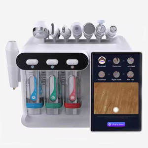 Analizador de Piel Inteligente 8 en 1, Máquina Facial de Burbujas Pequeñas, Dispositivo de Hidrodermoabrasión con Pulverizador de Oxígeno para Limpieza Profunda - Product Image 3