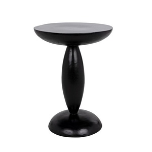 Juego de 2 Portavelas Redondos de Hierro con Recubrimiento de Polvo Negro, Decoración Elegante para Mesa, Portavelas para el Hogar - Product Image 5