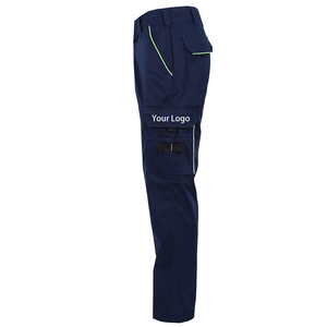Pantalons <span class=keywords><strong>de</strong></span> <span class=keywords><strong>travail</strong></span> multi-poches et multi-usages en tissu sergé coton/élasthanne pour hommes, personnalisés en usine - Product Image 2