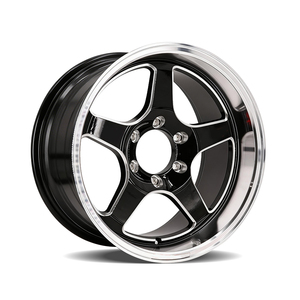 <span class=keywords><strong>ล้อ</strong></span>ฟอร์จ <span class=keywords><strong>KSR</strong></span> Off-Road สีดำเงาขอบขัดเงา ขนาด 16 17 18 19 20 21 22 23 24 นิ้ว แบบกำหนดเอง ET PCD CB สำหรับ Ford Bronco และอื่นๆ - Product Image 1
