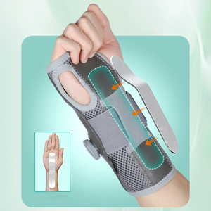 Attelle de poignet réglable et respirante, stabilisateur pour <span class=keywords><strong>syndrome</strong></span> du canal carpien, protection du poignet pour le soutien et le soulagement de la douleur - Product Image 3