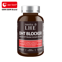 Fabricante de Suplementos Bloqueadores de DHT de Marca Privada Shecome, Apoyo para el Cabello, Salud del Sistema Inmunológico, Cápsulas Bloqueadoras de DHT