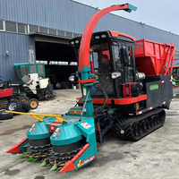 Mini-moissonneuse de fourrage à prix d'usine à vendre, moissonneuse d'ensilage pour tracteur, moissonneuse de riz, débroussailleuse