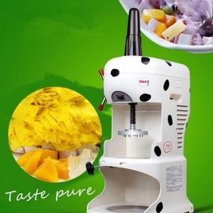 Máquina de afeitar de nieve de helado afeitado eléctrico de 220V, semiautomática automática para uso en interiores y exteriores, hecha de plástico de acero - Product Image 5