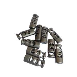 Nhà Máy Giá Dây Rút Mùa Xuân dây kim loại khóa lỗ duy nhất chuyển đổi <span class=keywords><strong>Stopper</strong></span> cho túi xách & quần áo may mặc - Product Image 5