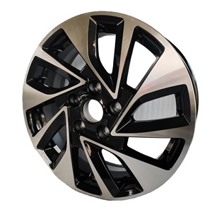 Jantes de voiture en alliage d'aluminium SYAC de 16 pouces à 5 trous, design populaire, style européen, vente chaude - Product Image 1