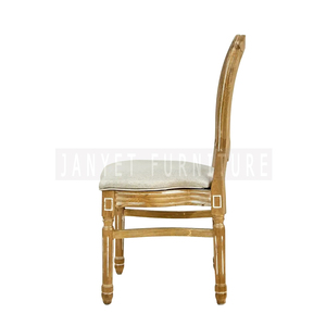 Vente en Gros <span class=keywords><strong>Location</strong></span> de Chaises Louis XIV Empilables à Dossier <span class=keywords><strong>Canne</strong></span> en Bois pour Événement Mariage - Product Image 6