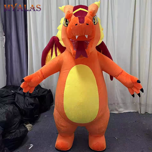 Disfraz <span class=keywords><strong>de</strong></span> Mascota <span class=keywords><strong>de</strong></span> Dinosaurio Inflable Unisex Kuba Dragonite en Oferta, para Adultos, Eventos, Carnaval, Promoción, <span class=keywords><strong>Alquiler</strong></span> - Product Image 5