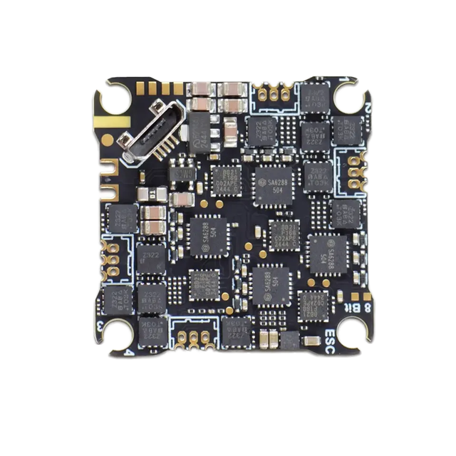 F405 V3 80A Flight Controller 2-4S OSD Baro Blackbox 2.4G ELRS Receiver RC FPV Drone Accessories Plastic PC Material Remote