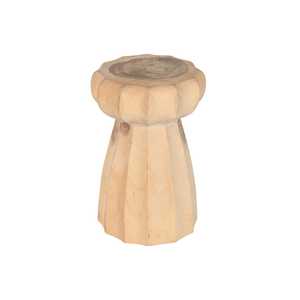 MUNGUR <b>WOODEN</b> <b>SIDE</b> <b>TABLE</b> 30CM 30X30X45 CARVED - Product Image 1