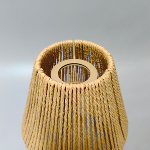 <span class=keywords><strong>Lampada</strong></span> <span class=keywords><strong>a</strong></span> <span class=keywords><strong>Sospensione</strong></span> Artigianale in Corda e Rattan Intrecciata <span class=keywords><strong>a</strong></span> Mano Naturale Semplice <span class=keywords><strong>Paralume</strong></span> <span class=keywords><strong>a</strong></span> Cupola Tessuto <span class=keywords><strong>a</strong></span> Mano - Product Image 3