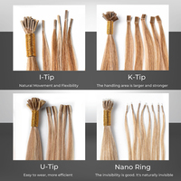 Extensions de cheveux à la kératine Honor Hair, les plus populaires, cuticules alignées, pointes plates, extensions pré-collées saines, toutes les couleurs