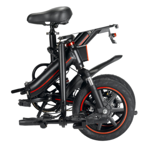 Vélo électrique pliable V5 14 pouces, 500w 48v, pour adulte, 50km d'autonomie, livraison directe de l'usine - Product Image 2