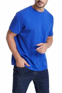 T-shirt d'été pour homme 200G en Sorona Dupont avec technologie rafraîchissante, col rond, respirant, infroissable, uni, décontracté, personnalisable avec logo, vente en gros - Product Image 4
